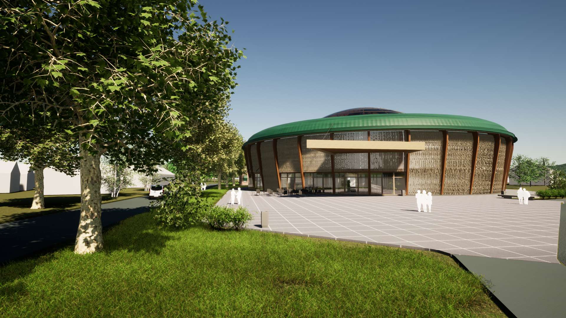 poslovna zgrada Lasan, Vodice, construction