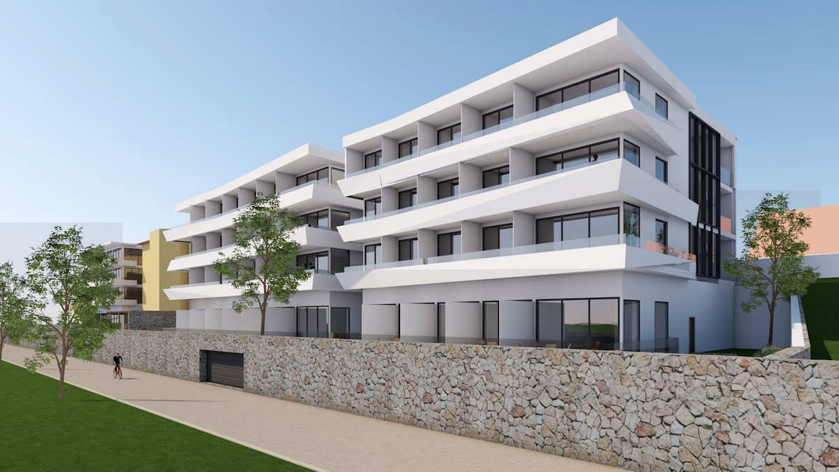 poslovna zgrada Lasan, Vodice, construction